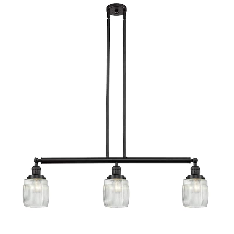 Innovations Lighting Colton 3 Light 38" Wide Linear Chandelier