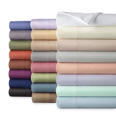 No-slip Ultra-soft Deep Pocket 6-piece Solid Color Bed Sheet Set