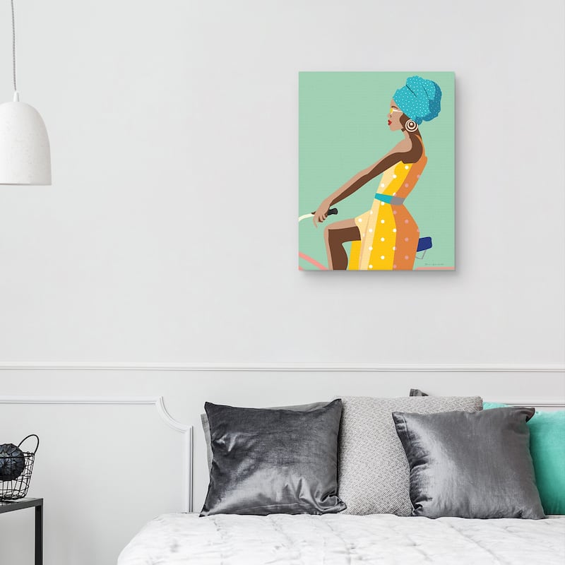 Summer Girl II by Omar Escalante Canvas Art Print