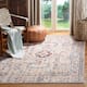 SAFAVIEH Madison Andra Boho Oriental Distressed Rug - 3' x 5' - Grey/Blue