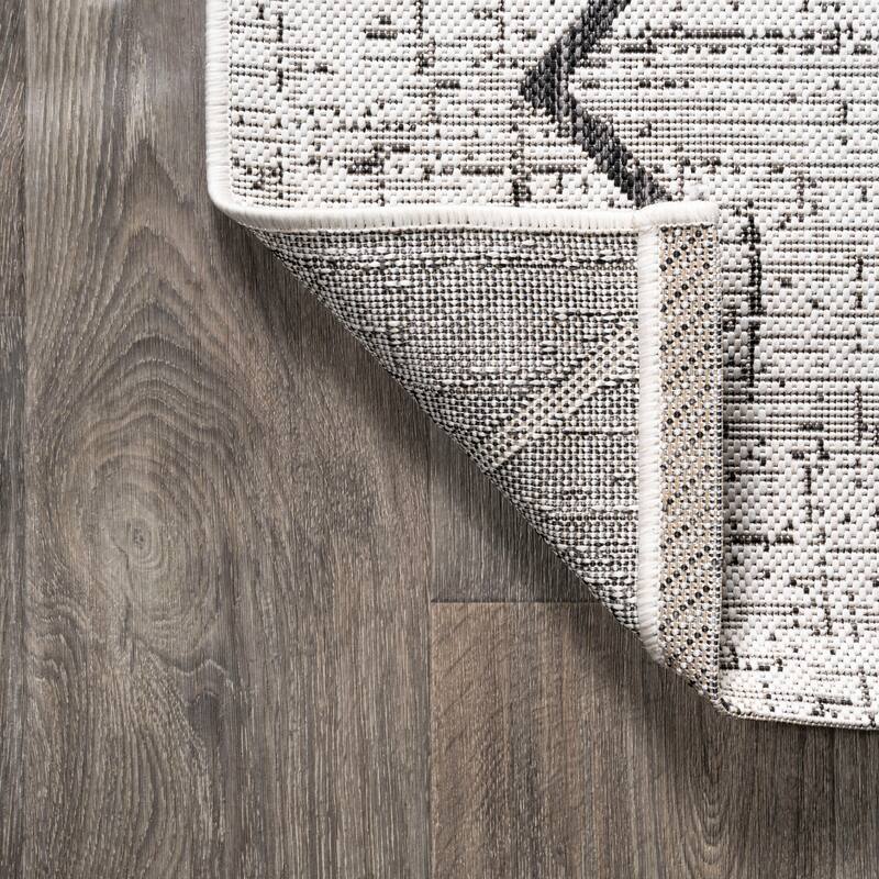 JONATHAN Y Derya Tribal Diamond Trellis Indoor/Outdoor Area Rug