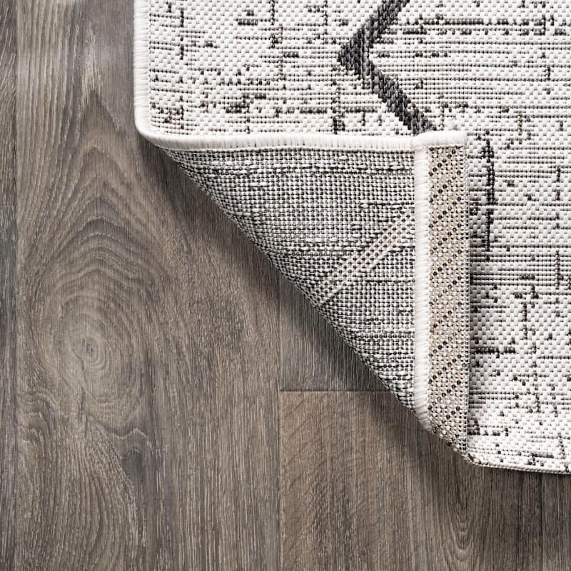 JONATHAN Y Derya Tribal Diamond Trellis Indoor/Outdoor Area Rug