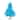 6' Cerulean Blue Pine Artificial Christmas Tree  Unlit