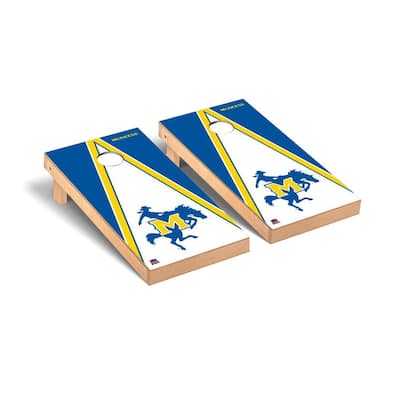 McNeese State Cowboys Cornhole Board Set - Triangle Version