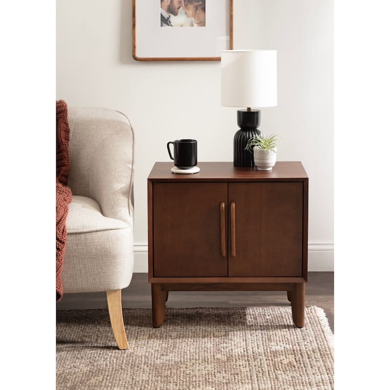 Kate and Laurel McCutcheon Side Table with Storage