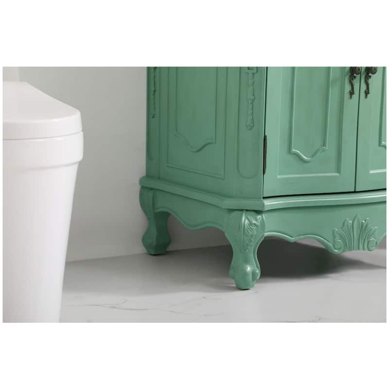 Elegant Lighting VF10127-VW Danville 27" Free Standing Single Basin