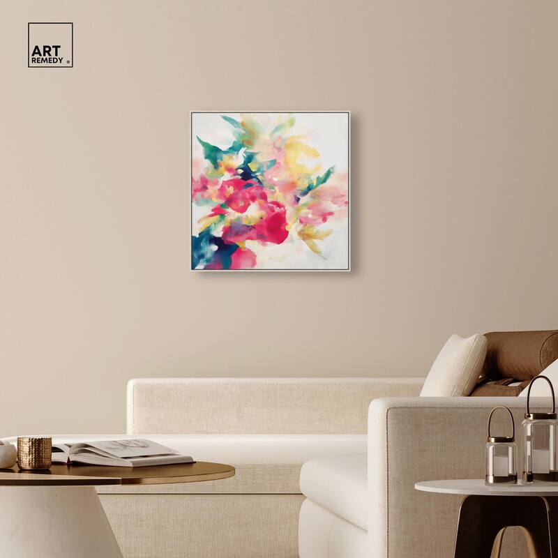Essence of a Flower II Canvas by Art Remedy
