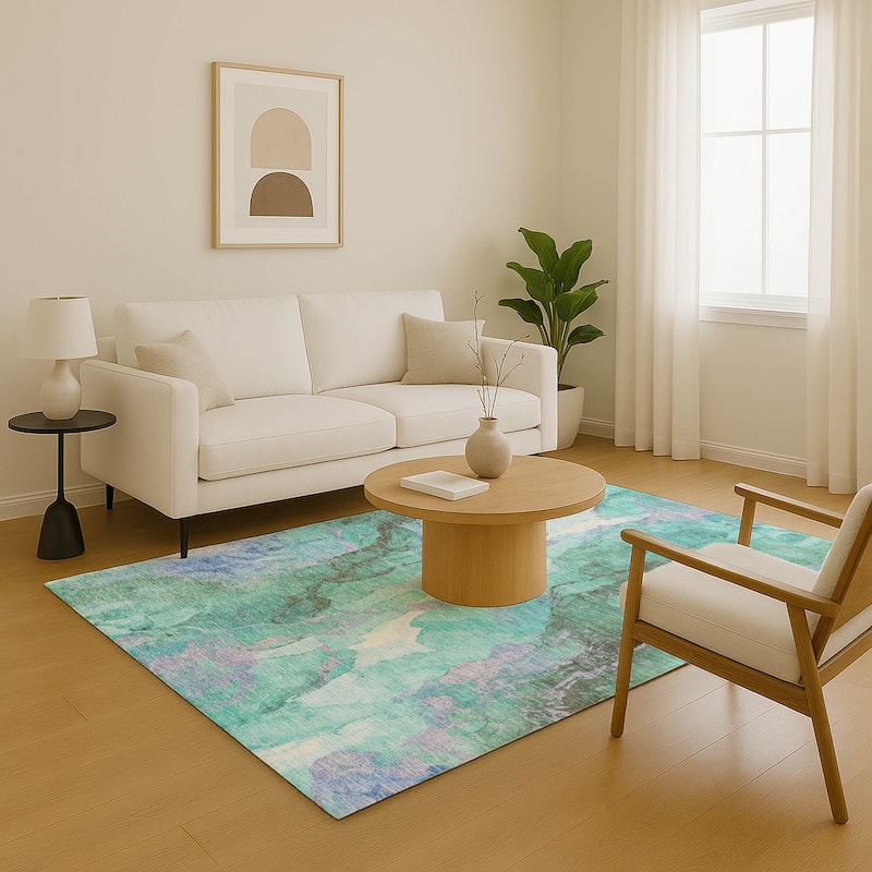 Premium Washable Super Soft Modern Contemporary Mayfield Rug