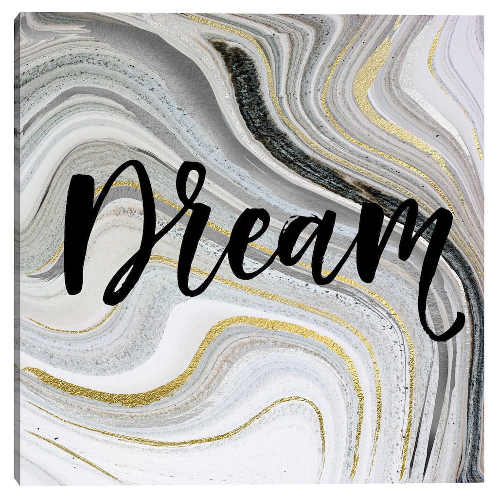 Dream Marble by Nikki Chu Canvas Art Print