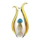 preview thumbnail 2 of 3, Jellyfish Handcrafted Art Glass Figurine
