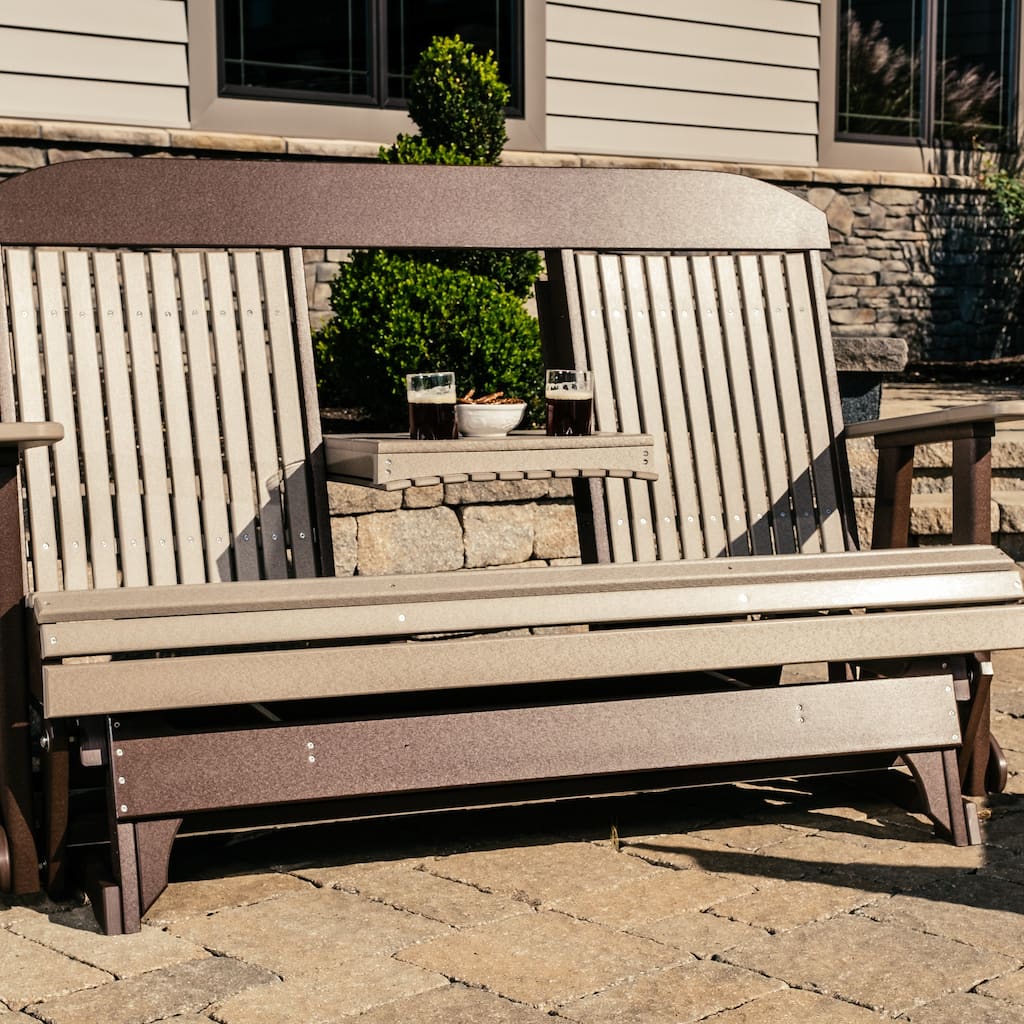 Outdoor All-Weather Poly Lumber Classic Glider