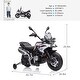 preview thumbnail 10 of 13, 12V 7AH Ride On Motorcycle, High/Low Speed, LED Headlights
