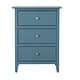 preview thumbnail 52 of 74, Daniel 3-drawer Transitional Wooden Nightstand