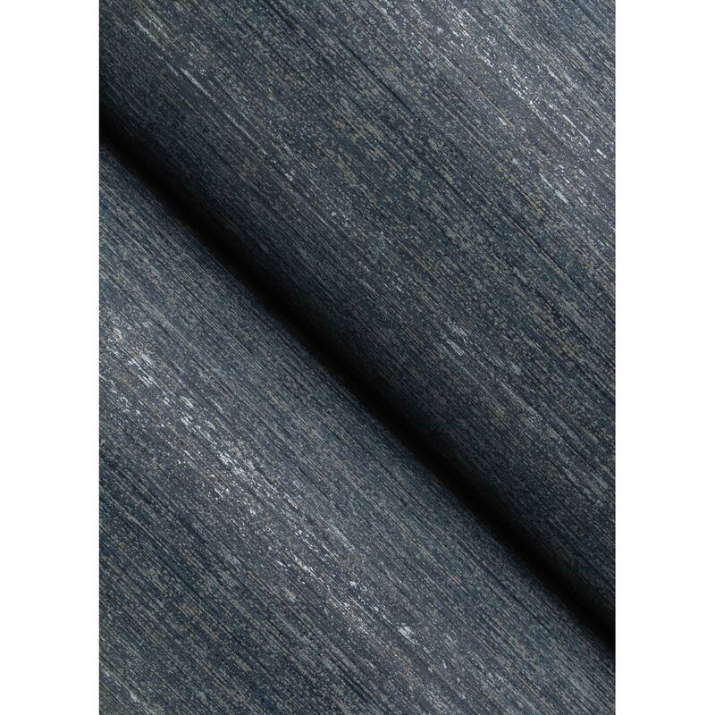 Chris Loves Julia x A-Street Prints Roderick Dark Blue Textured Wallpaper