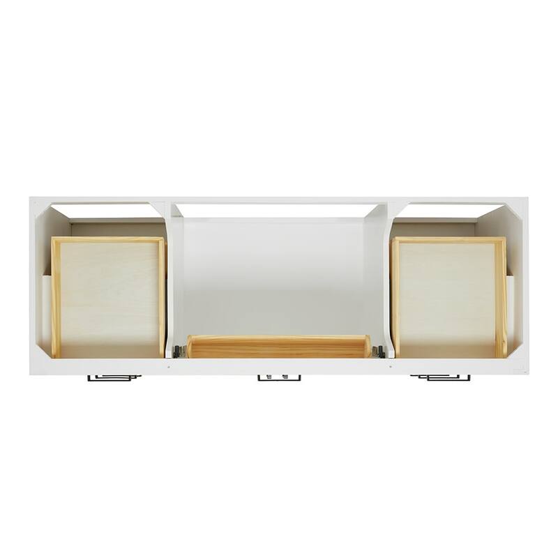 Ariel T061SWQRVO Hepburn 61" Free Standing Single Basin Vanity Set