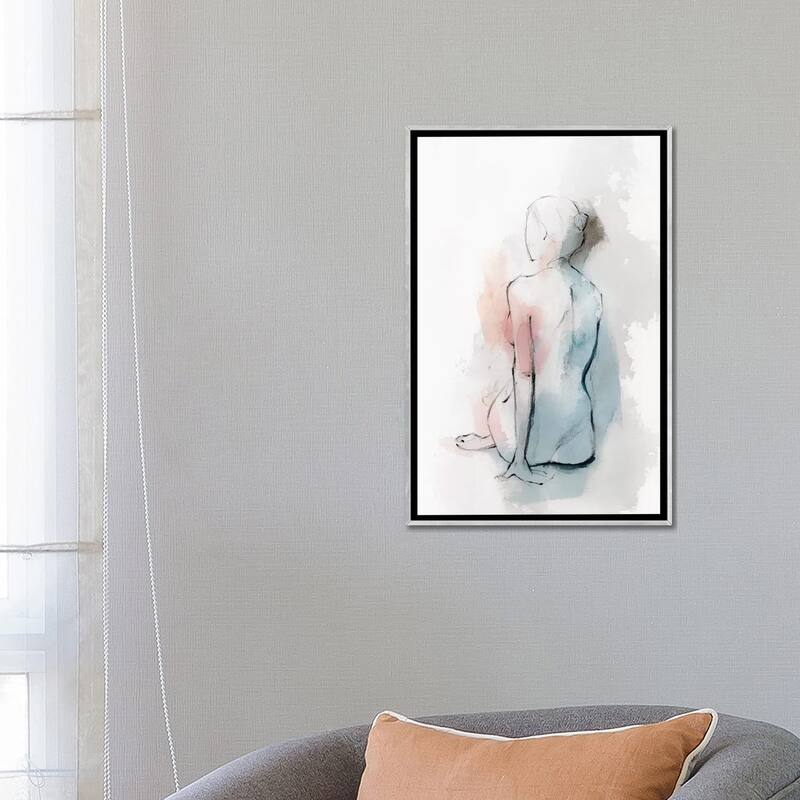 iCanvas "Pastel Woman II" by Isabelle Z Framed