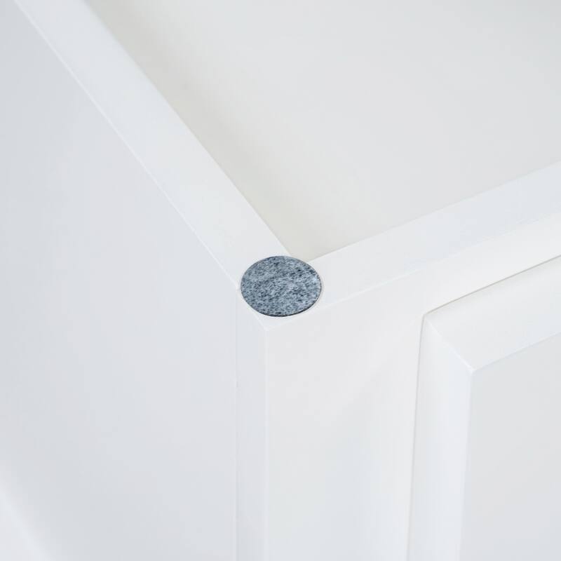 44" Classic Shoe Bench with Cushion and Three Drawers