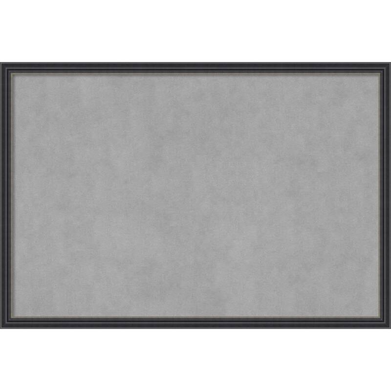Amanti Art Stylish Black Framed Magnetic Board