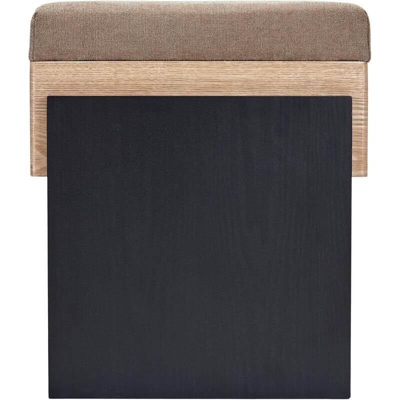 Modern Chenille Upholstered Bench with Foam Padding and MDF Frame