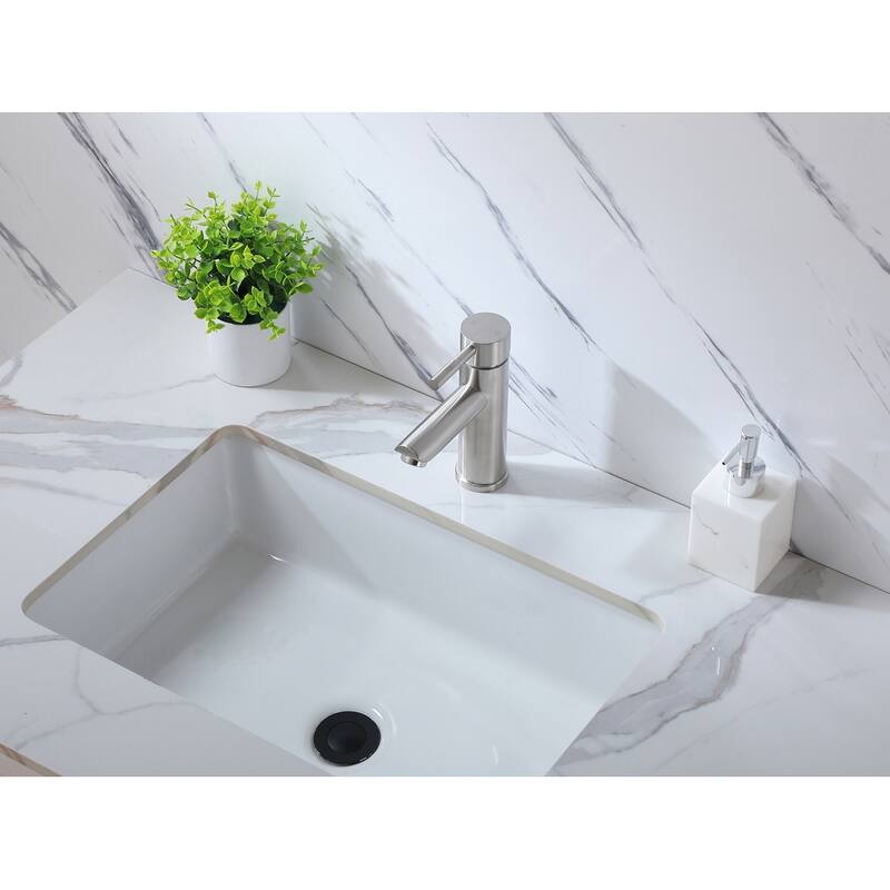 Indigo Home Single Hole Single Handle Bathroom Faucet