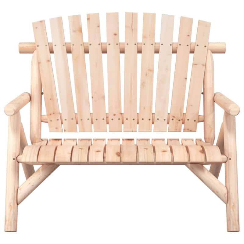 vidaXL Patio Chair 26.8"x33.9"x40.6" Solid Wood Spruce