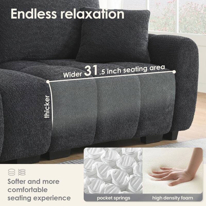 110 Inch Modular Sectional Sofa