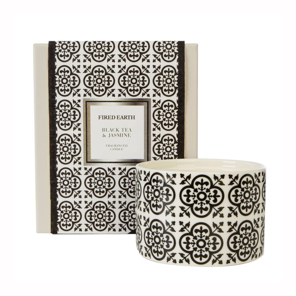 Wax Lyrical Fired Earth Black Tea and Jasmine Candle