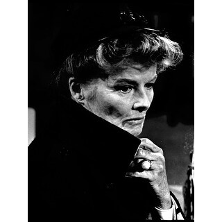 Katharine Hepburn behind the scenes of Guss Whos Coming to Dinner Photo