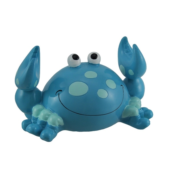 Happy Crab Bobble Claw Coin Bank - 4 X 6.5 X 3.75 inches