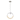 1-Light Chrome Stainless Steel LED Pendant With Crystals