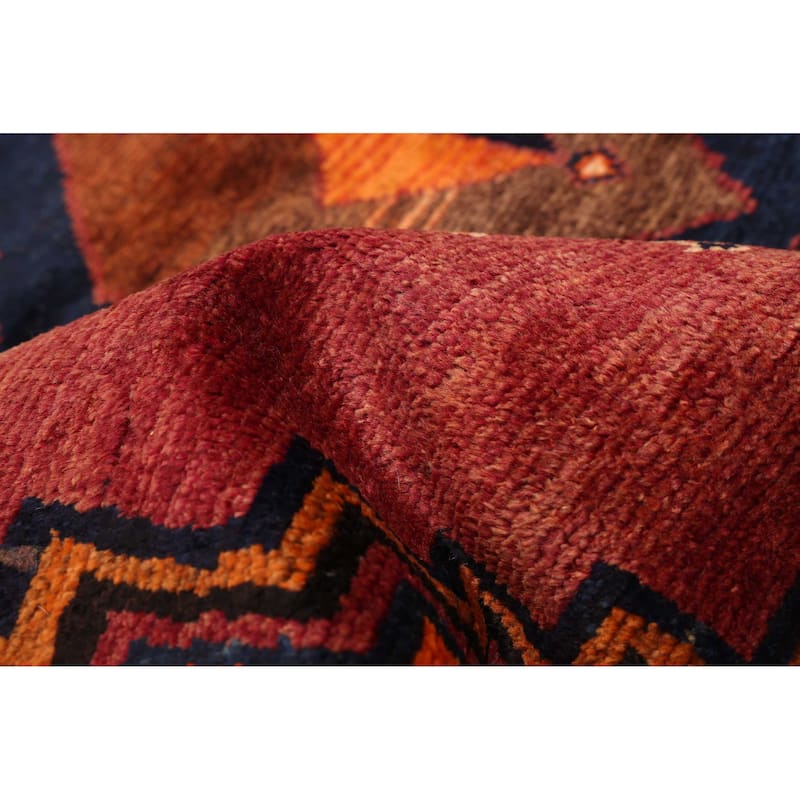 ECARPETGALLERY Hand-knotted Konya Anatolian Burgundy Wool Rug - 4'7 x 9'2