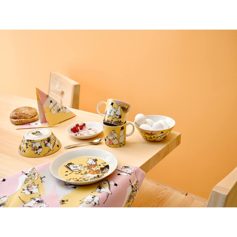 Moomin Kitchen Towel 20x27.5in Family Time GOTS