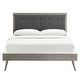preview thumbnail 47 of 48, Willow Full Wood Platform Bed With Splayed Legs