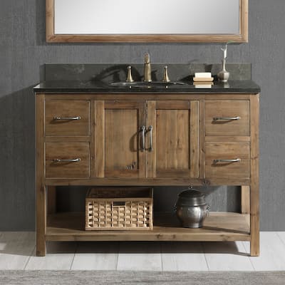 Austin 48" Vanity Base Only in Walnut