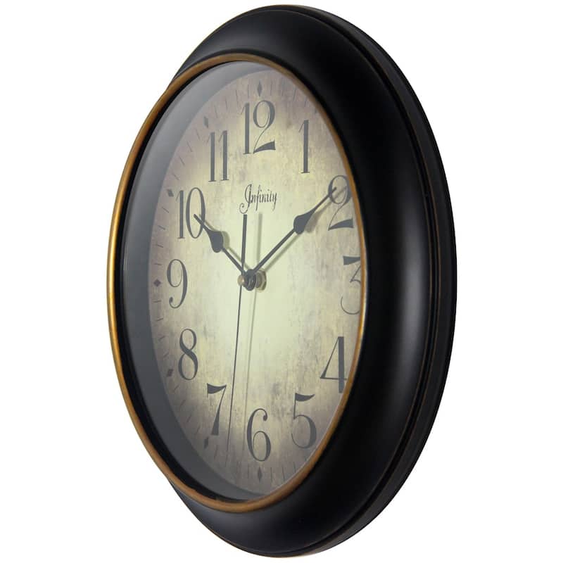 Copper Grove Kaffir 12-inch Classic Kitchen Round Clock - 12 x 2 x 12 - 12 x 2 x 12