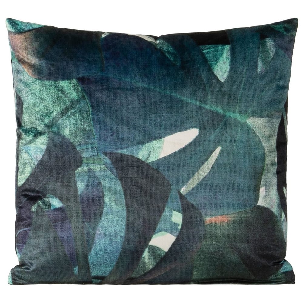 Smithsonian Royal Palms Velvet Throw Pillow