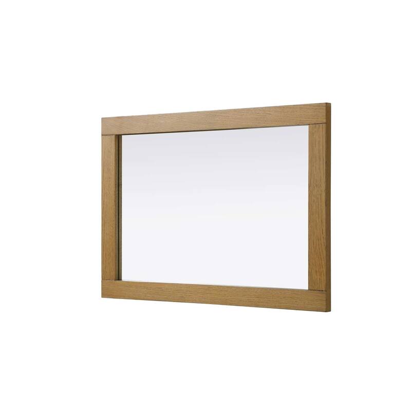 Solene Wooden Rectangle Mirror