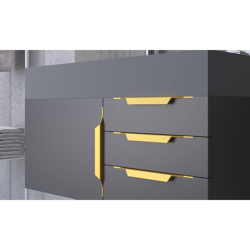 Modern Thin Metal Pull Handles