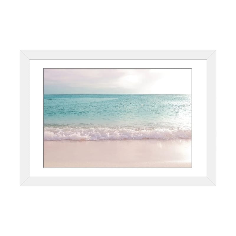 iCanvas "Soft Pastel Ocean Waves Dream I" by Anita's & Bella's Art PFA - White - 16x24x1