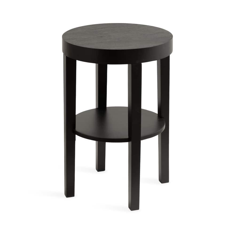 Kate and Laurel Talcott Round Wood Side Table