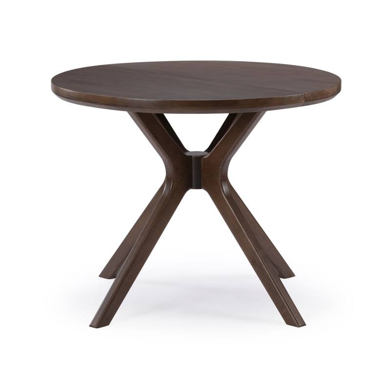 Plank and Beam Verso Cross Leg Round Dining Table - 38"