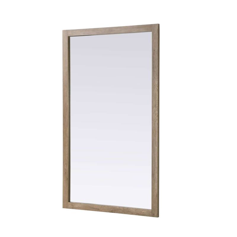 Solene Wooden Rectangle Mirror (60-72 x 36 in.)