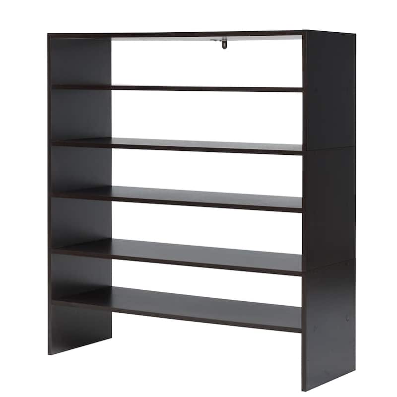 Costway 3 PCS Stackable Shoe Rack 31-Inch Horizontal Organizer 2-tier - See Details