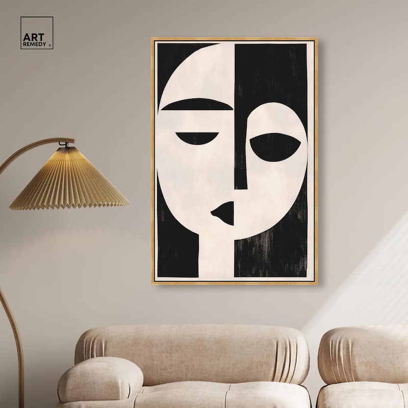 The Mask I Canvas by Art Remedy