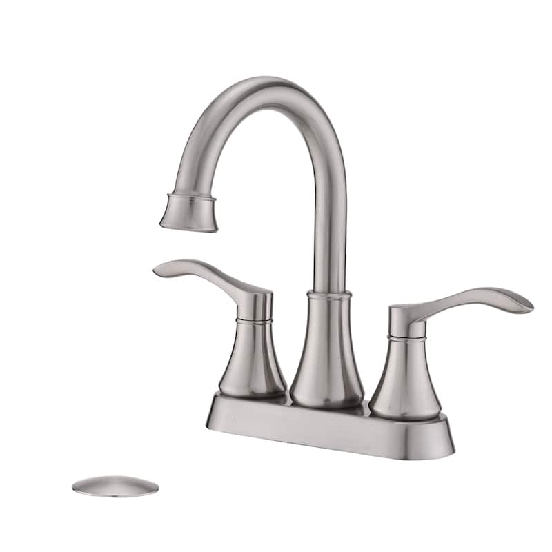 BATHLET Swivel Spout Centerset Bathroom Sink Faucet
