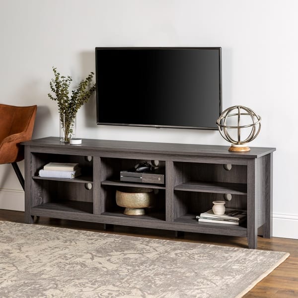 Shop Copper Grove Beaverhead 70 Inch Charcoal Tv Stand Console