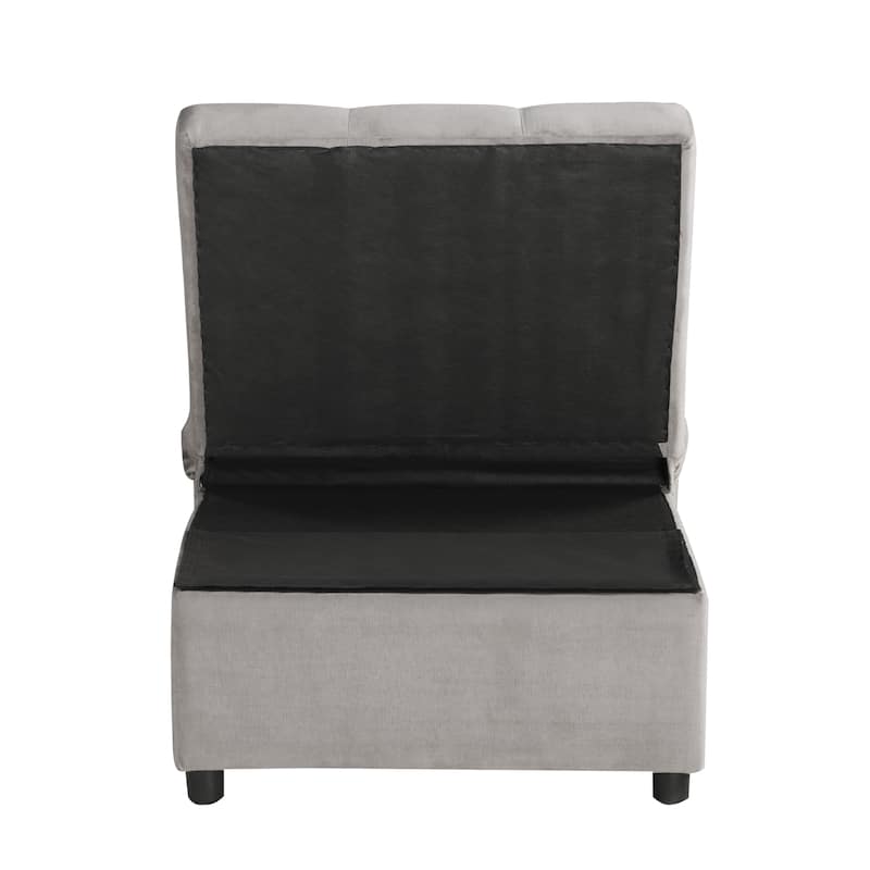 Daria 4-in-1 Convertible Futon Lounge Chair