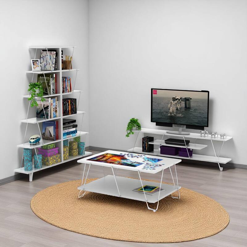 Kylind TV Stand for TVs up to 58" Mid-century Modern