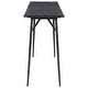 preview thumbnail 5 of 4, Uttermost Kaduna 60" Long Slate Top Iron Industrial Style Console