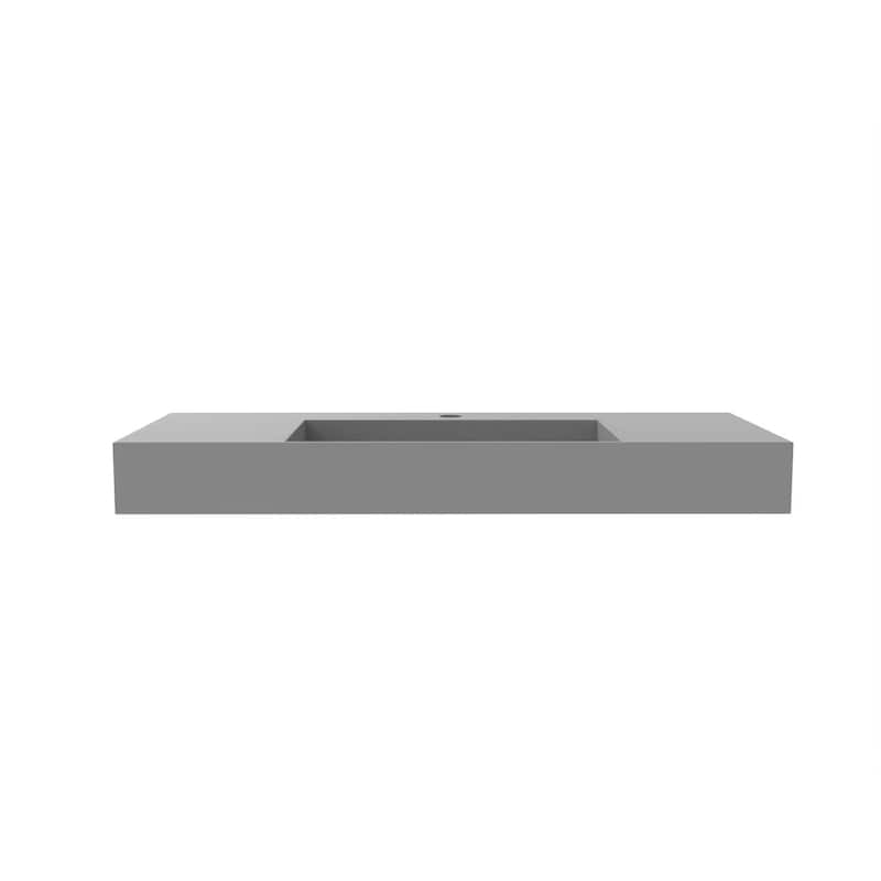 Juniper 48" Solid Surface Bathroom Vanity Top